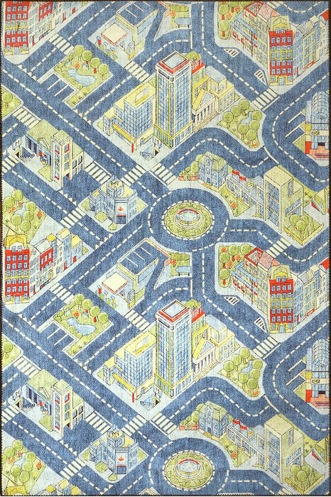 Dynamic KIDZ Multicolor 50 X 70 Area Rug KZ698081999 801-143964 Image 0