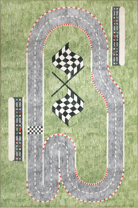 Dynamic KIDZ Multicolor 50 X 70 Area Rug KZ698086999 801-143969 Image 0
