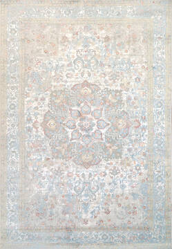 Dynamic LEDA White Runner 2'2" X 7'7" Area Rug LD289869159 801-143971
