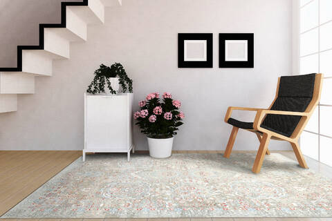 Dynamic LEDA White Runner 22 X 77 Area Rug LD289870159 801-143972 Image 3