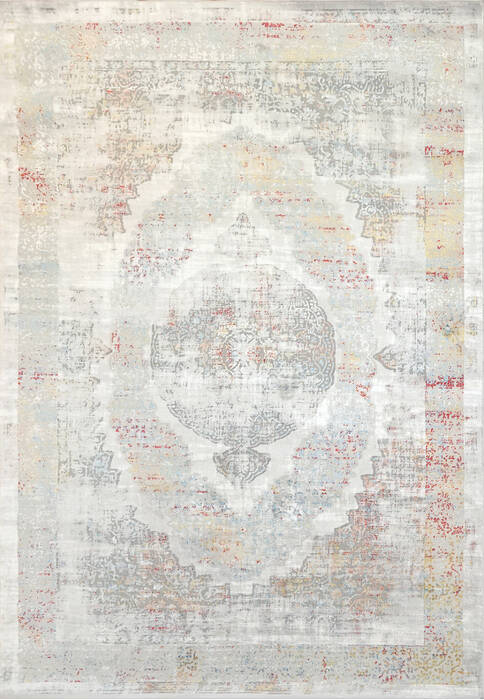 Dynamic LEDA Grey Runner 22 X 77 Area Rug LD289876930 801-143975 Image 0
