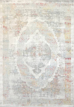 Dynamic LEDA Grey Runner 2'2" X 7'7" Area Rug LD289876930 801-143975