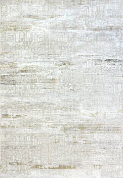 Dynamic LEDA White Rectangle 4x6 ft  Carpet 143987