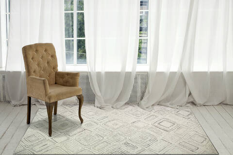 Dynamic LEGEND Grey 80 X 110 Area Rug LC9127480900 801-144023 Image 3