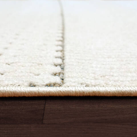 Dynamic LOTUS White Runner 22 X 77 Area Rug LT288140190 801-144028 Image 2