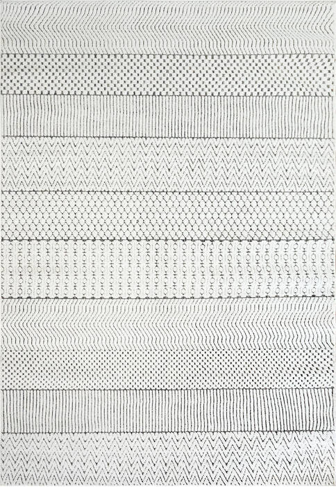 Dynamic LOTUS White 27 X 50 Area Rug LT358140190 801-144034 Image 0