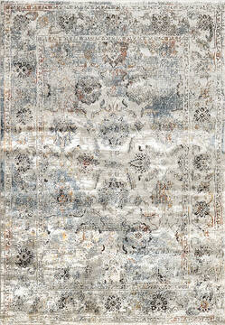 Dynamic MILLION Grey Runner 2'2" X 7'8" Area Rug MN285851999 801-144069