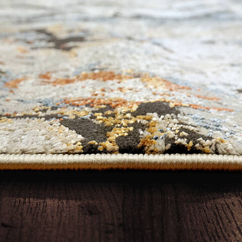 Dynamic MILLION Grey 68 X 97 Area Rug MN7105841999 801-144091 Image 2