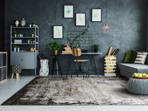Dynamic MILLION Grey 68 X 97 Area Rug MN7105843995 801-144092 Image 3