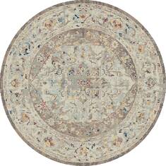 Dynamic MOOD Grey Round 5 to 6 ft  Carpet 144121