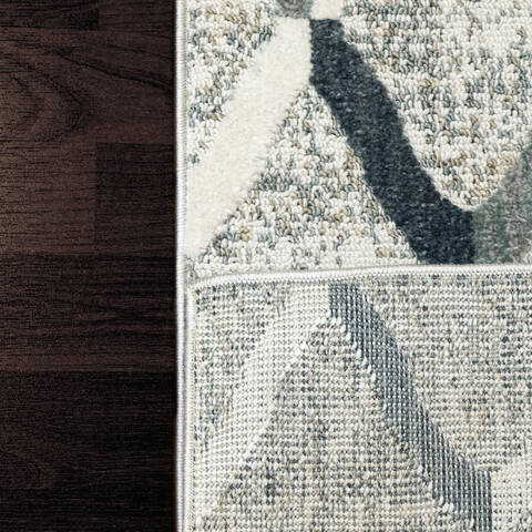 Dynamic MYTH Grey Runner 22 X 77 Area Rug MU287294159 801-144144 Image 1