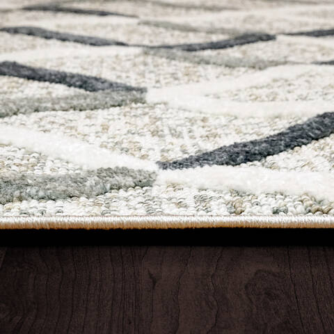 Dynamic MYTH Grey Runner 22 X 77 Area Rug MU287294159 801-144144 Image 2