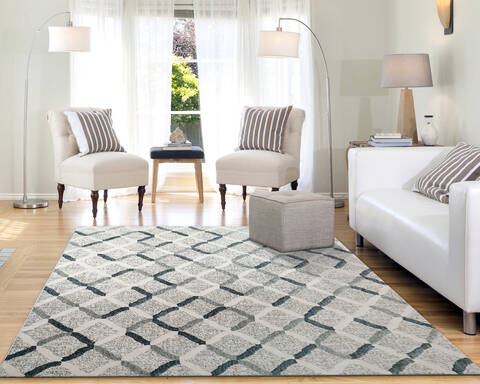 Dynamic MYTH Grey Runner 22 X 77 Area Rug MU287294159 801-144144 Image 3
