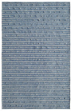 Dynamic OAK Blue Rectangle 8x10 ft  Carpet 144200