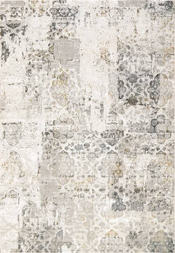Dynamic QUARTZ White Rectangle 4x6 ft  Carpet 144217