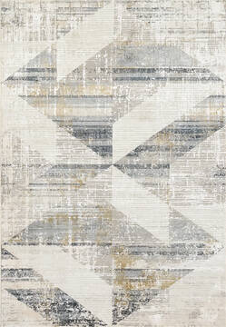 Dynamic QUARTZ White Rectangle 5x8 ft  Carpet 144220