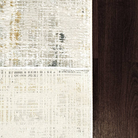 Dynamic QUARTZ White 90 X 1210 Area Rug QU101427071155 801-144234 Image 1
