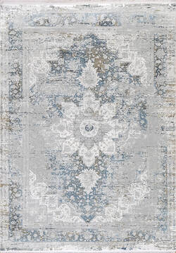 Dynamic RUBY Grey Rectangle 9x12 ft  Carpet 144328