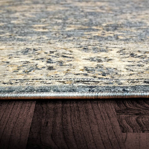 Dynamic SAVOY Blue Runner 22 X 77 Area Rug VX283572598 801-144330 Image 2