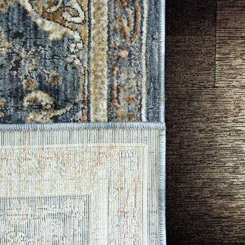 Dynamic SAVOY Blue Runner 22 X 77 Area Rug VX283576599 801-144333 Image 1