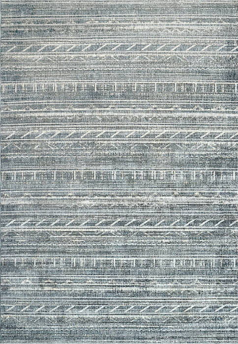 Dynamic SAVOY Blue Runner 22 X 77 Area Rug VX283579598 801-144334 Image 0