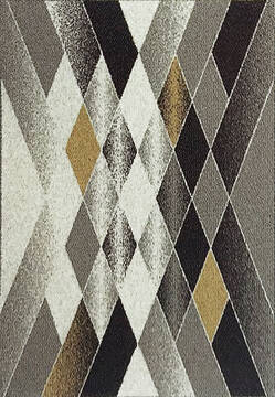 Dynamic SILVIA Grey Rectangle 2x4 ft  Carpet 144361