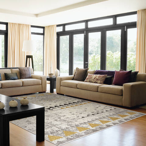 Dynamic SILVIA Grey 20 X 311 Area Rug SW249882170 801-144362 Image 3