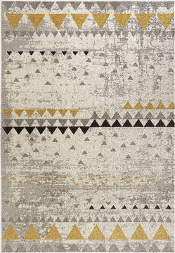 Dynamic SILVIA White 5'3" X 7'3" Area Rug SW699882170 801-144376