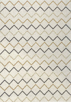 Dynamic SILVIA White Rectangle 8x11 ft  Carpet 144387