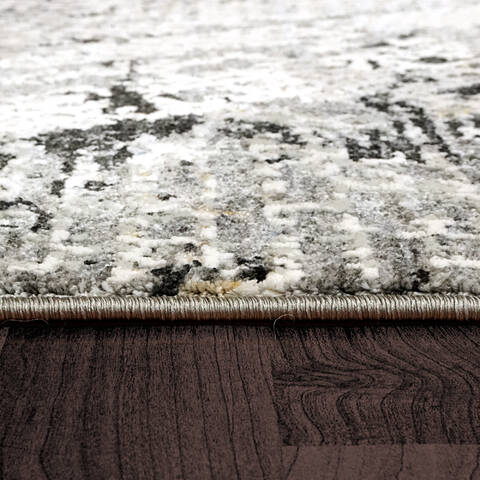 Dynamic SUNRISE Grey Runner 20 X 75 Area Rug ZS286683999 801-144401 Image 2