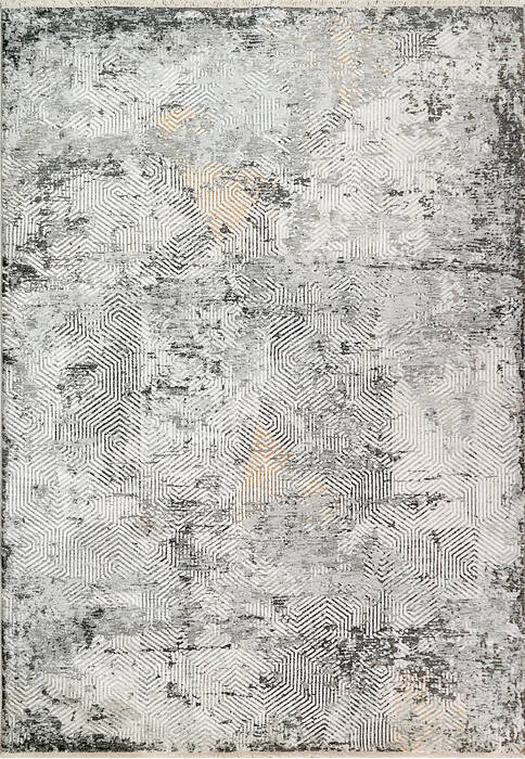 Dynamic SUNRISE Grey 67 X 96 Area Rug ZS7106682999 801-144410 Image 0