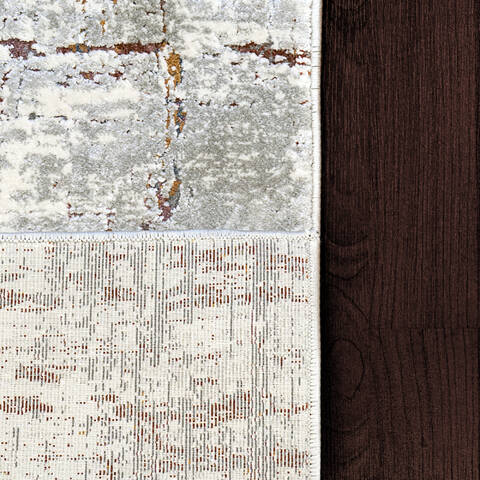 Dynamic TORINO White 20 X 311 Area Rug TI243336130 801-144441 Image 1