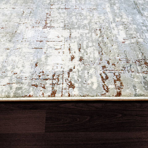 Dynamic TORINO White 20 X 311 Area Rug TI243336130 801-144441 Image 2