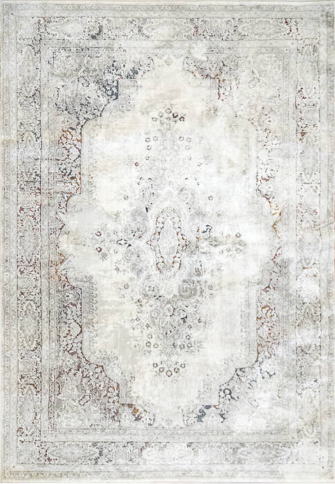 Dynamic TORINO White 710 X 1010 Area Rug TI9123337135 801-144458 Image 0