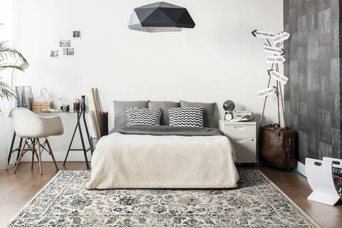 Dynamic UNIQUE Beige 67 X 96 Area Rug UN7104055199 801-144500 Image 1