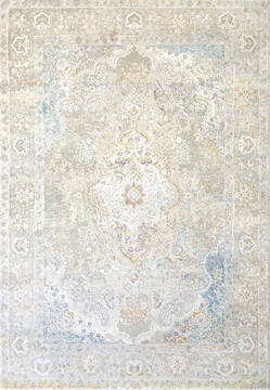 Dynamic VALLEY Grey Rectangle 4x6 ft  Carpet 144530
