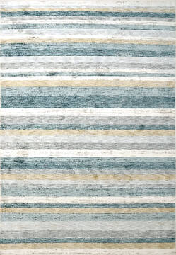 Dynamic VERONA Blue Rectangle 7x9 ft  Carpet 144588