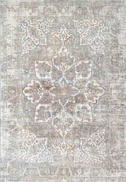 Dynamic ZEN Grey Runner 2'2" X 7'7" Area Rug ZN288337950 801-144650