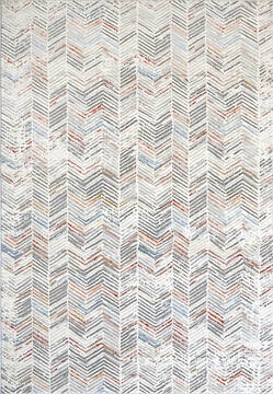 Dynamic ZEN Grey Runner 2'2" X 7'7" Area Rug ZN288342999 801-144653