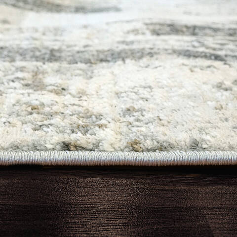 Dynamic ZEN Grey 311 X 57 Area Rug ZN468340900 801-144658 Image 2