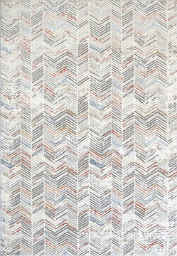Dynamic ZEN Grey Rectangle 5x8 ft  Carpet 144667