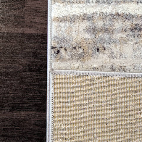 Dynamic ZEN Grey 710 X 1010 Area Rug ZN9128336900 801-144670 Image 1