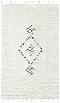 Dynamic CELESTIAL White Rectangle 5x8 ft  Carpet 144713