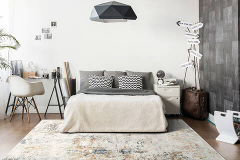 Dynamic COUTURE White 53 X 77 Area Rug CO69520296616 801-144746 Image 1