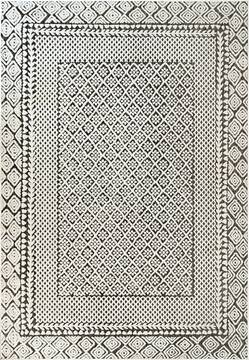 Dynamic LOTUS White Runner 2'2" X 7'7" Area Rug LT288148190 801-144769