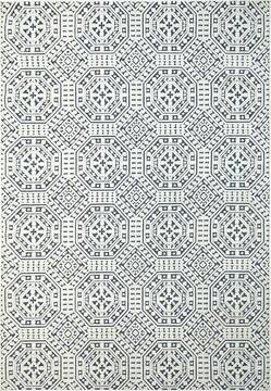 Dynamic LOTUS White Runner 2'2" X 7'7" Area Rug LT288149150 801-144770