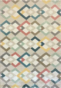 Dynamic LYDIA Beige Rectangle 5x8 ft  Carpet 144793