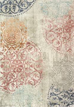 Dynamic LYDIA Multicolor Rectangle 8x11 ft  Carpet 144815