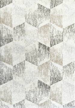 Dynamic MEHARI White Rectangle 4x6 ft  Carpet 144838