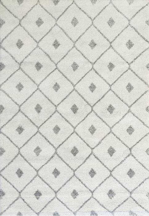 Dynamic MEHARI White 710 X 1010 Area Rug MR912232756252 801-144852 Image 0